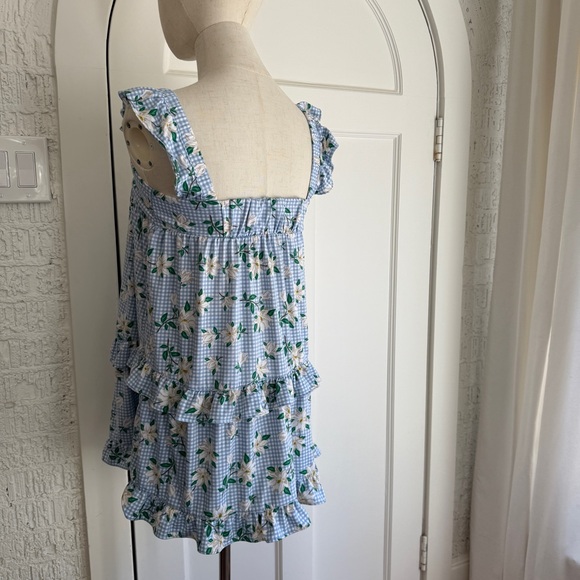 Draper James Blue Floral Pajama Set - Picture 4 of 5